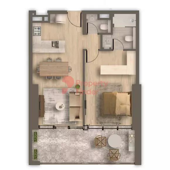 typeSize floor plan for Ahad Residences