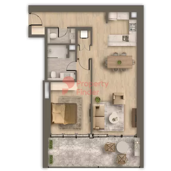 typeSize floor plan for Ahad Residences