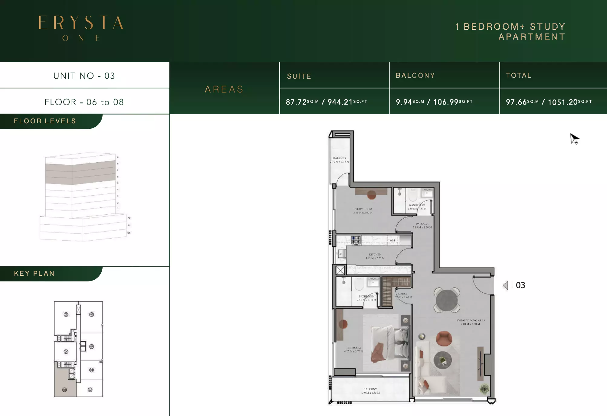 typeSize floor plan for Arista one