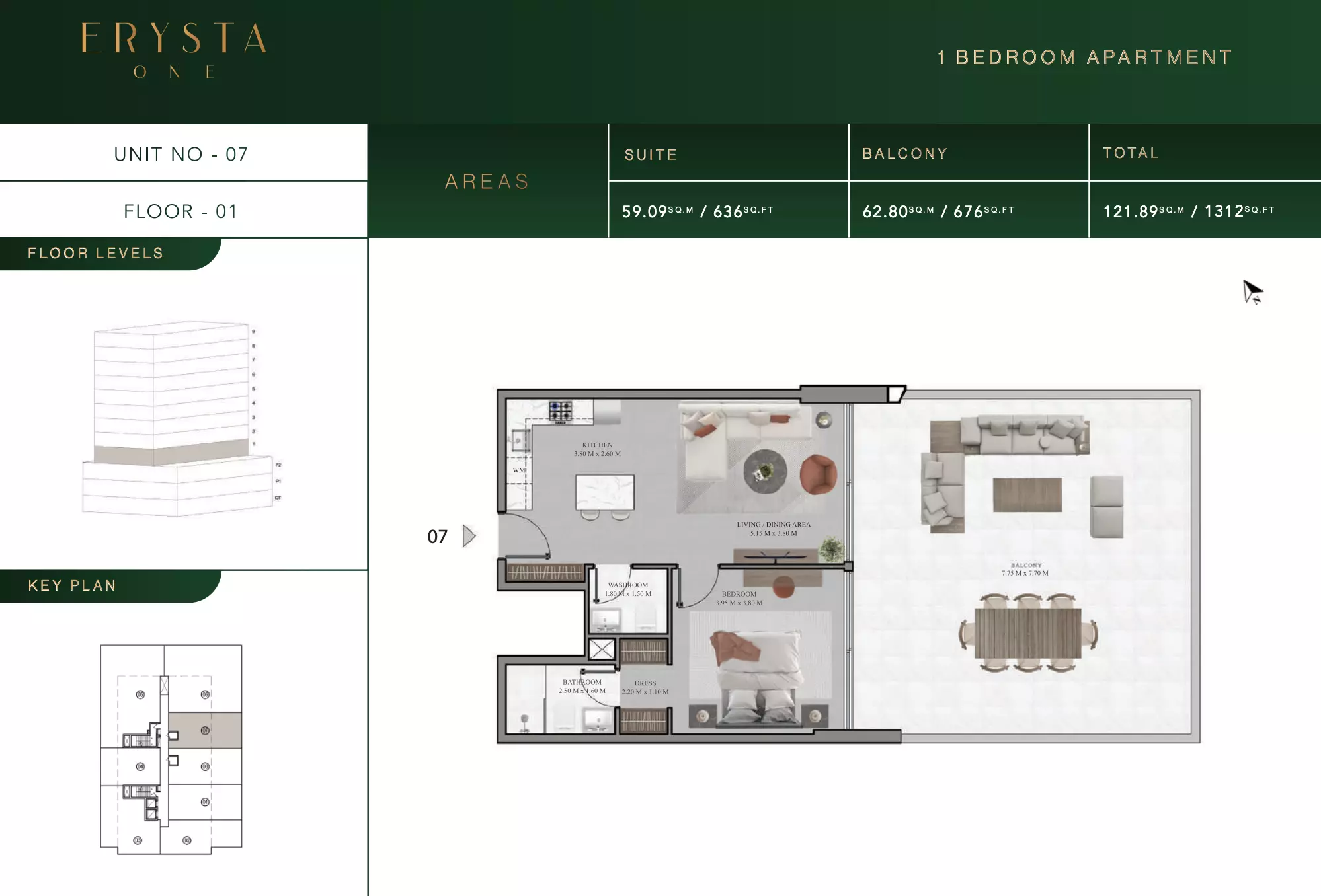 typeSize floor plan for Arista one