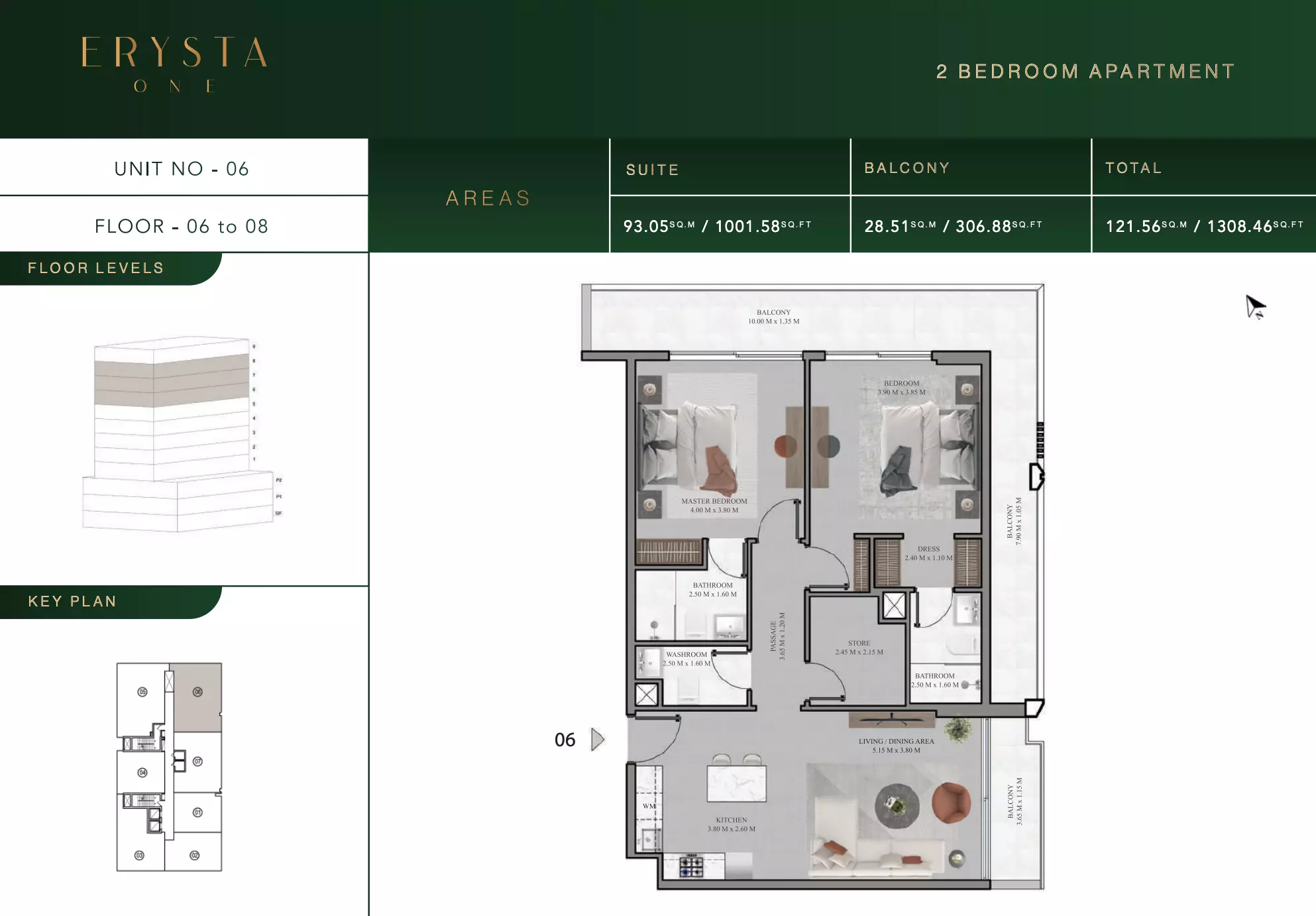 typeSize floor plan for Arista one