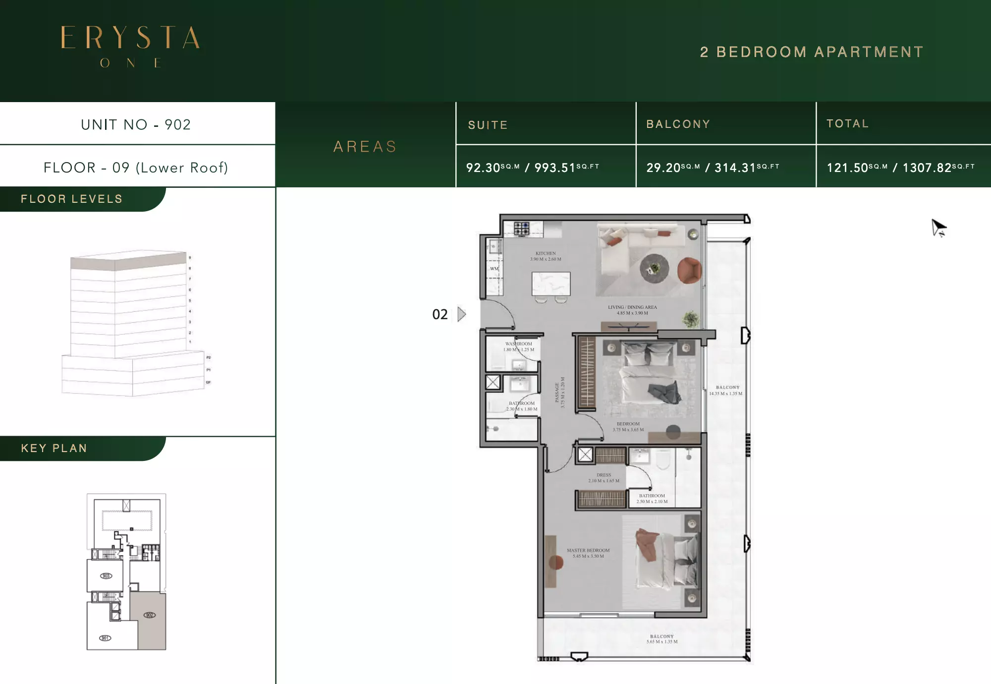 typeSize floor plan for Arista one