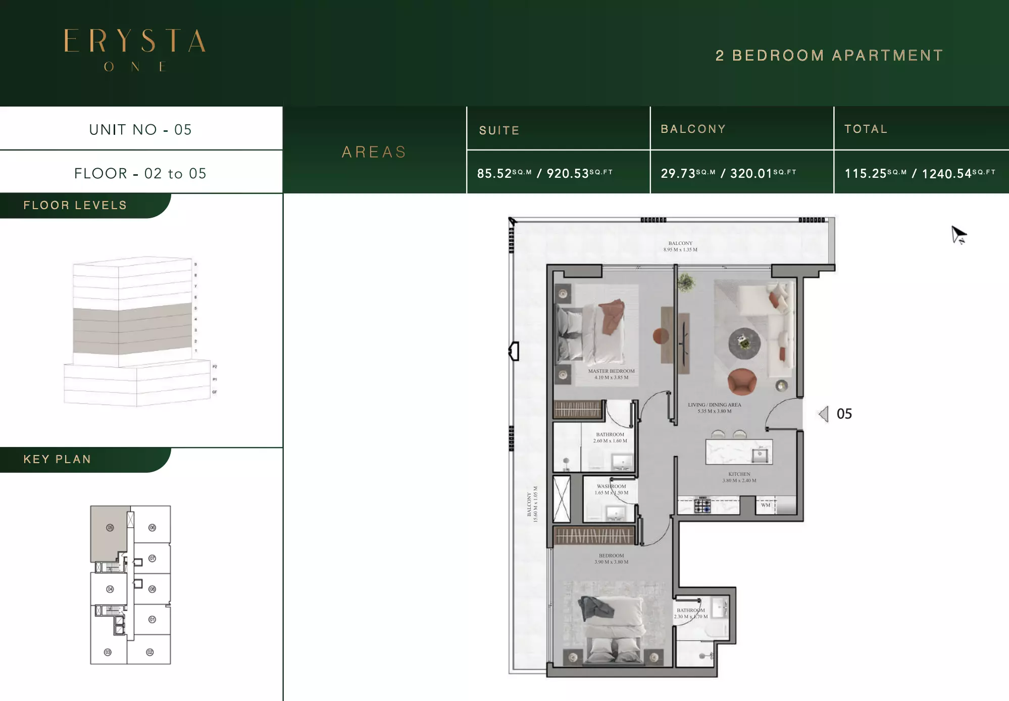 typeSize floor plan for Arista one