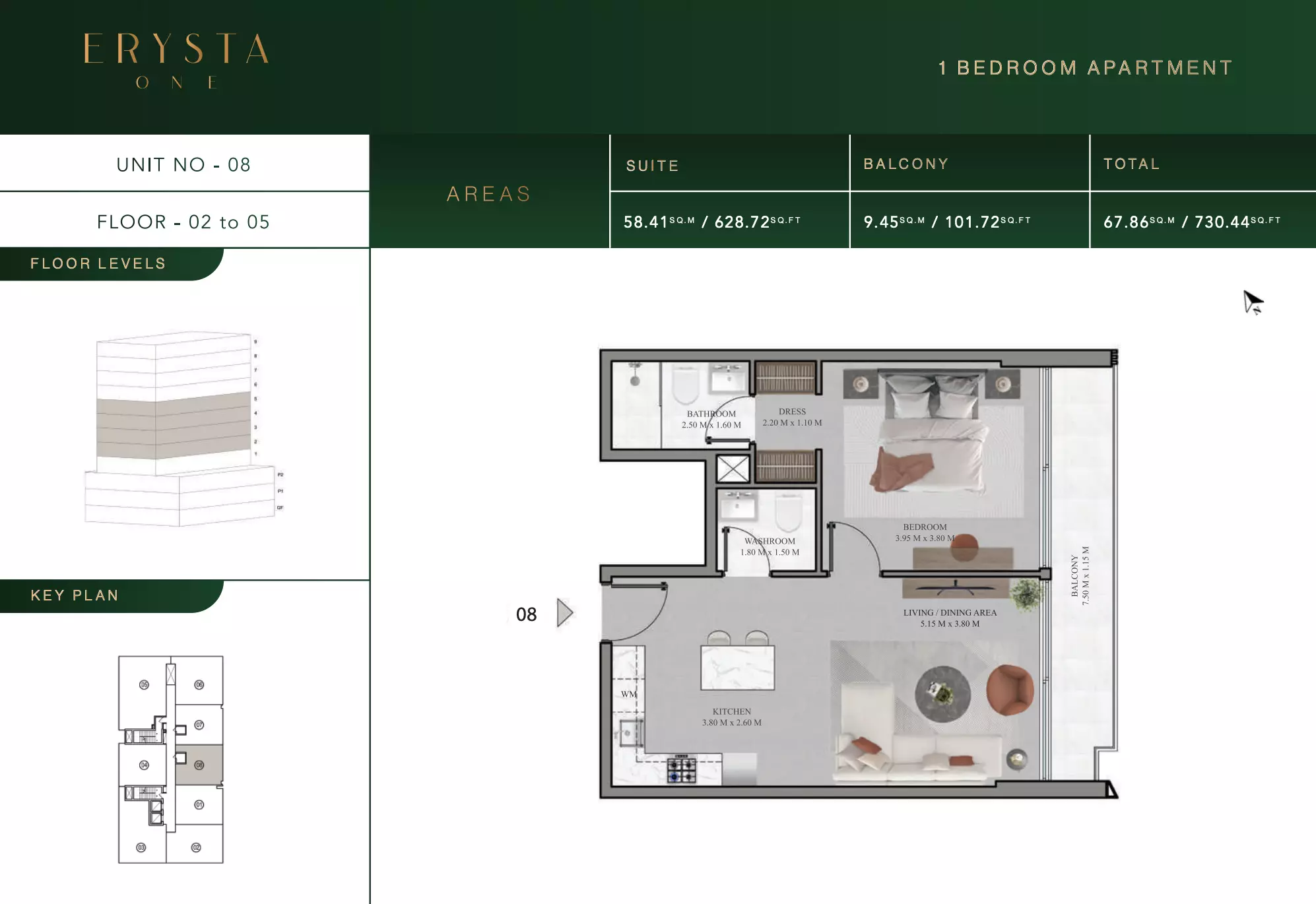 typeSize floor plan for Arista one