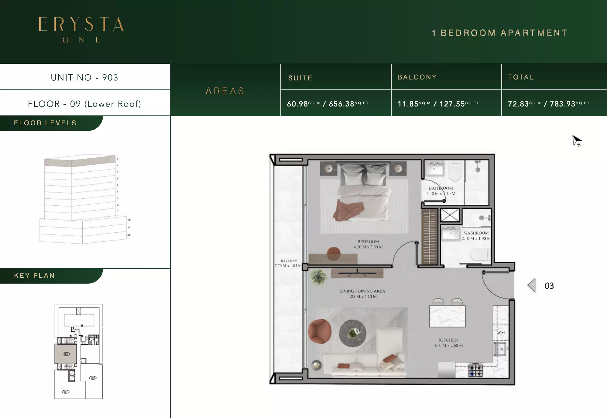 typeSize floor plan for Arista one