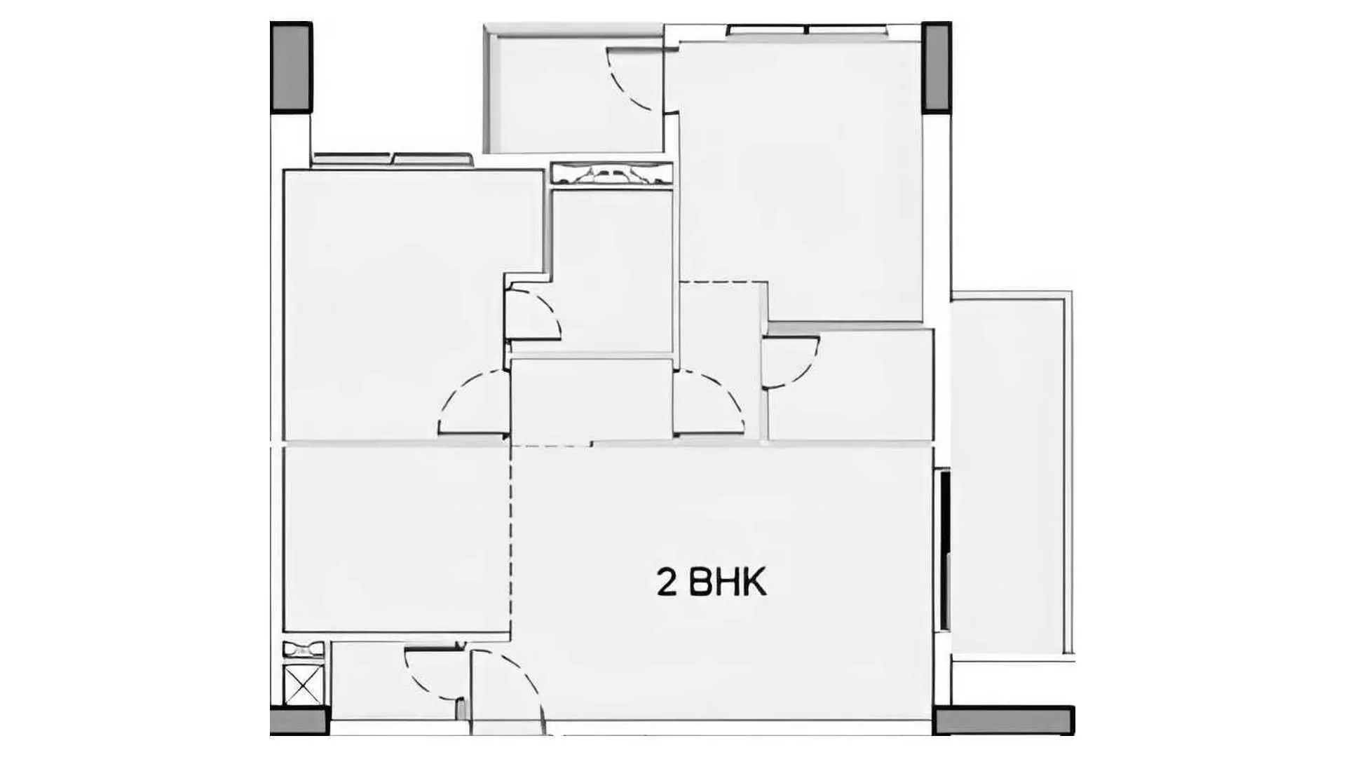 typeSize floor plan for Century Tower