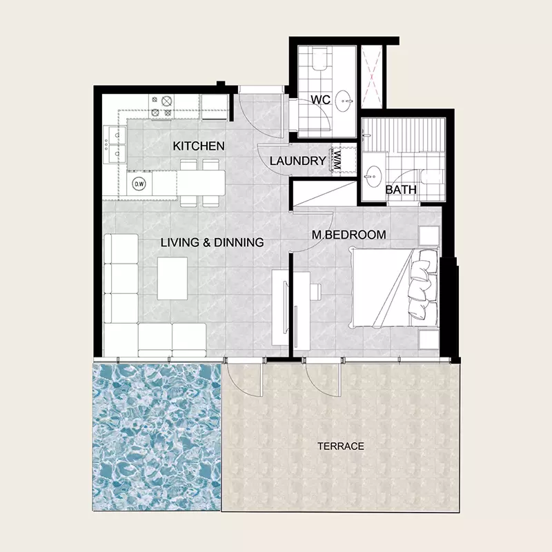 typeSize floor plan for Future Residence