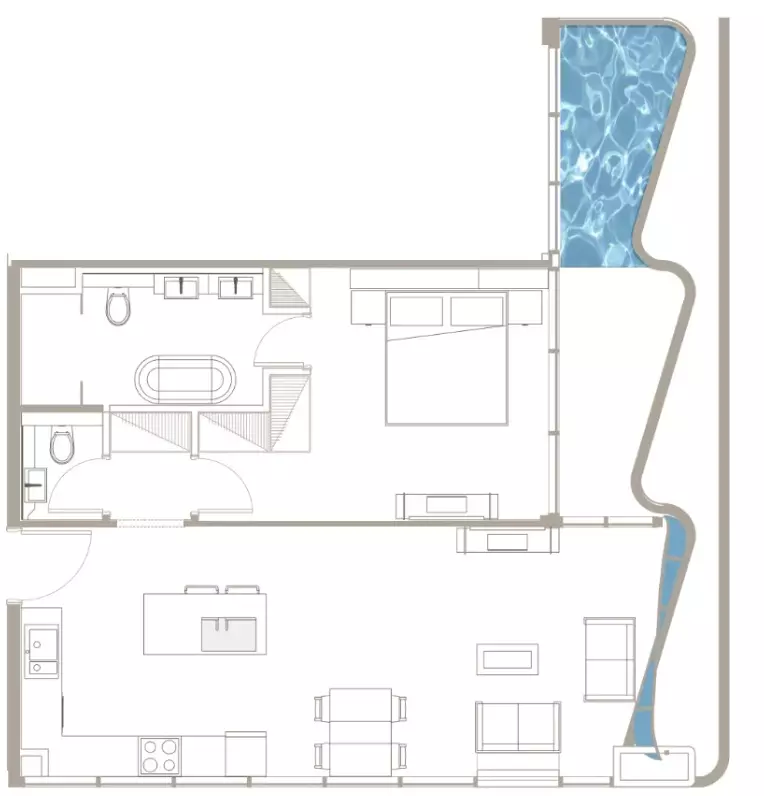 typeSize floor plan for Iluka