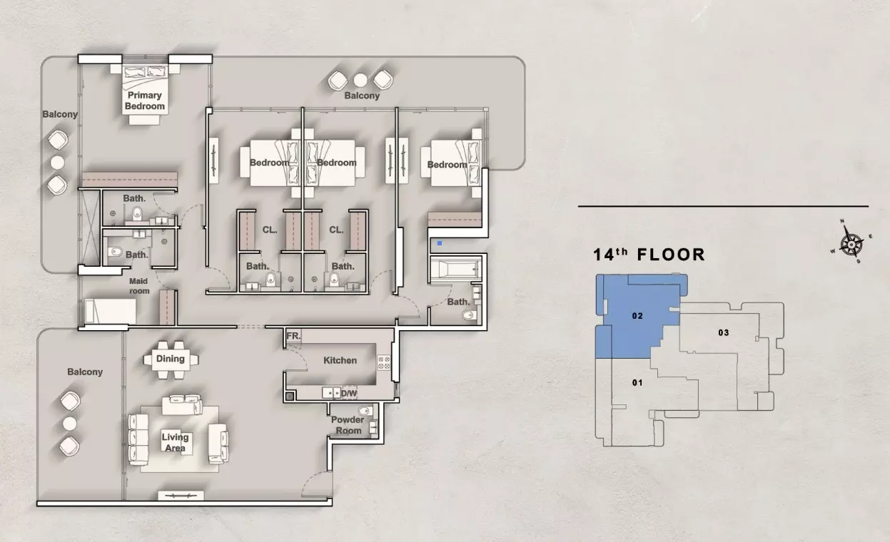 typeSize floor plan for Iraz Creek View By Iraz