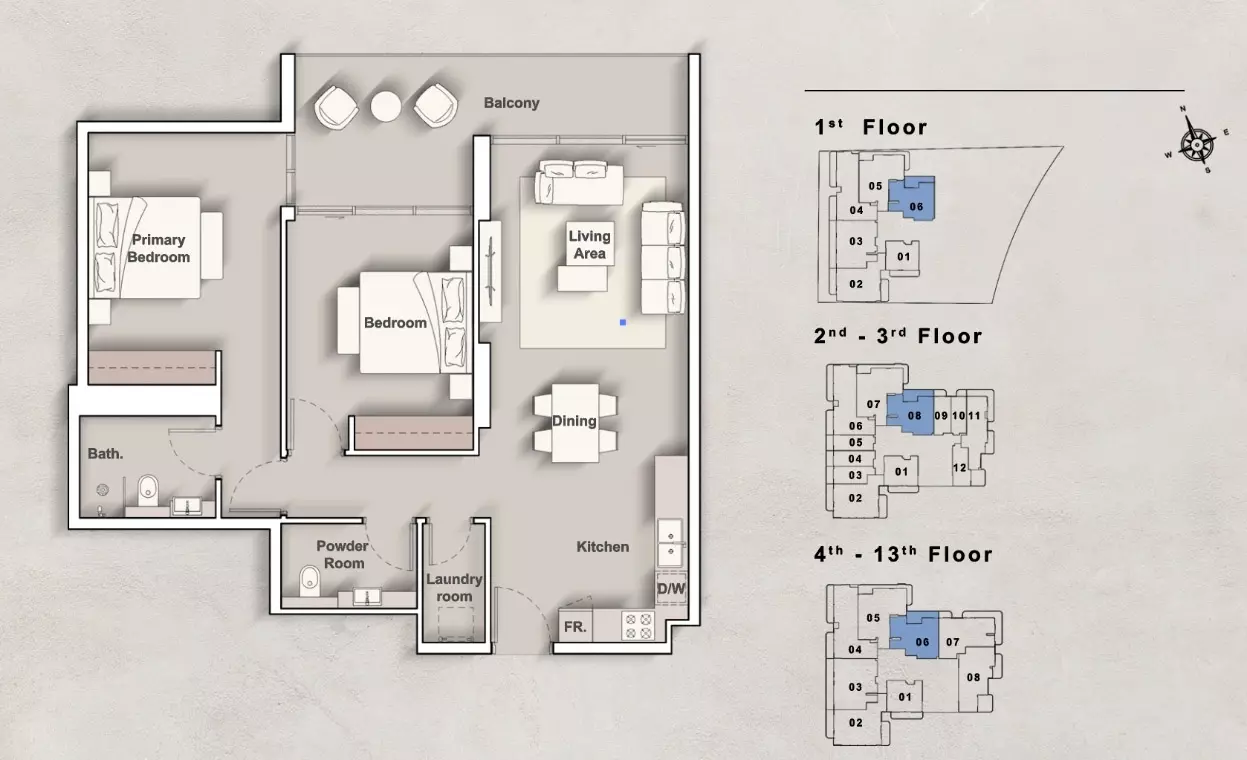 typeSize floor plan for Iraz Creek View By Iraz