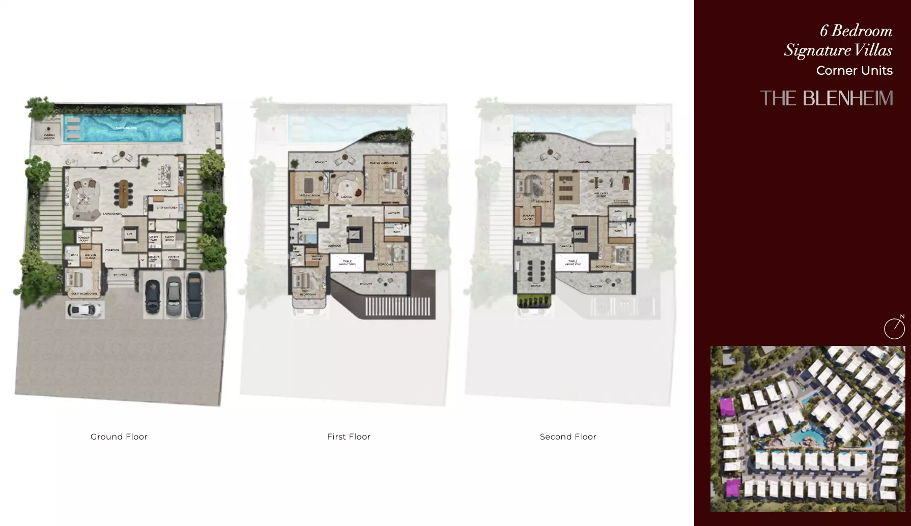 typeSize floor plan for Knightsbridge Phase 2 By Leos