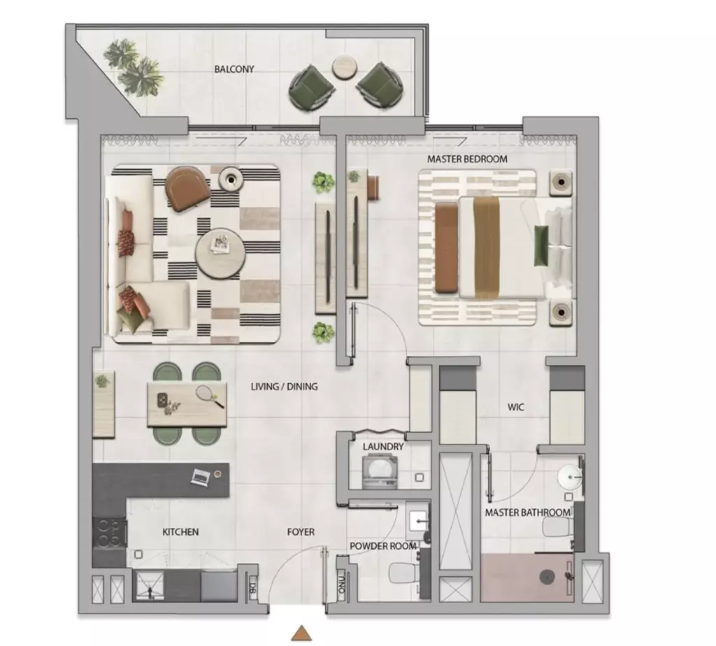 typeSize floor plan for Neon Tower