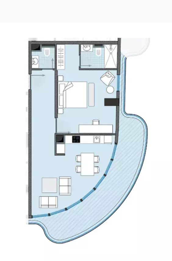 typeSize floor plan for Next Coral