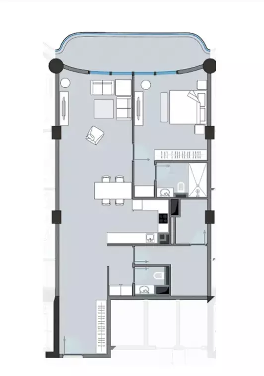 typeSize floor plan for Next Coral