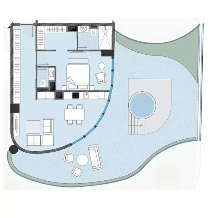 typeSize floor plan for Next Coral
