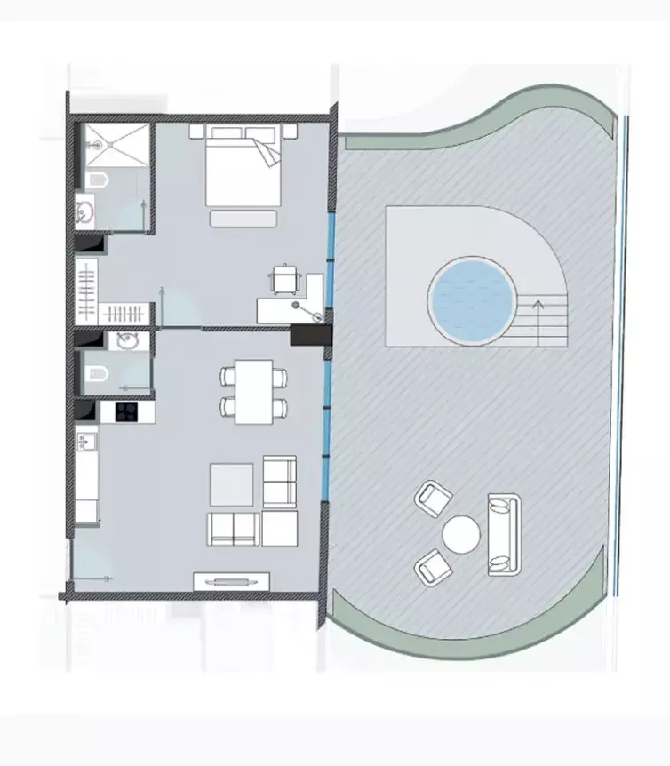 typeSize floor plan for Next Coral