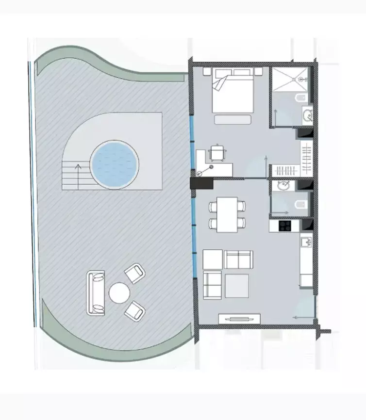 typeSize floor plan for Next Coral