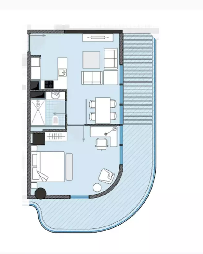 typeSize floor plan for Next Coral