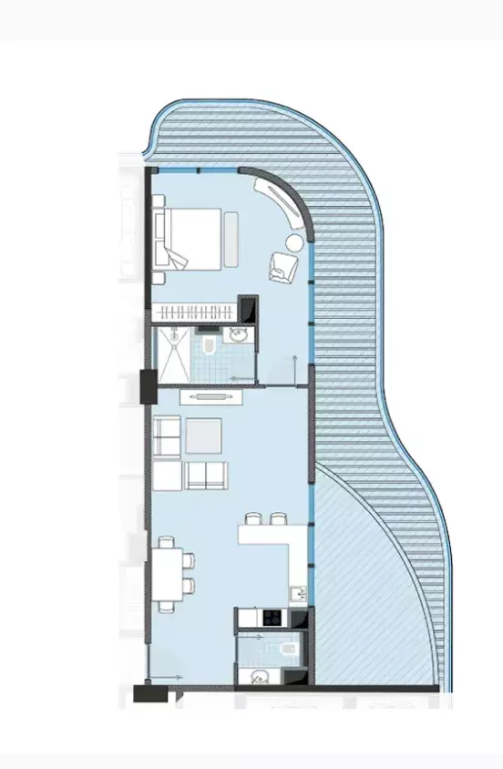 typeSize floor plan for Next Coral