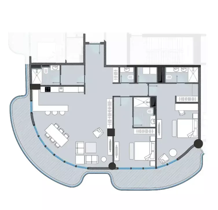 typeSize floor plan for Next Coral