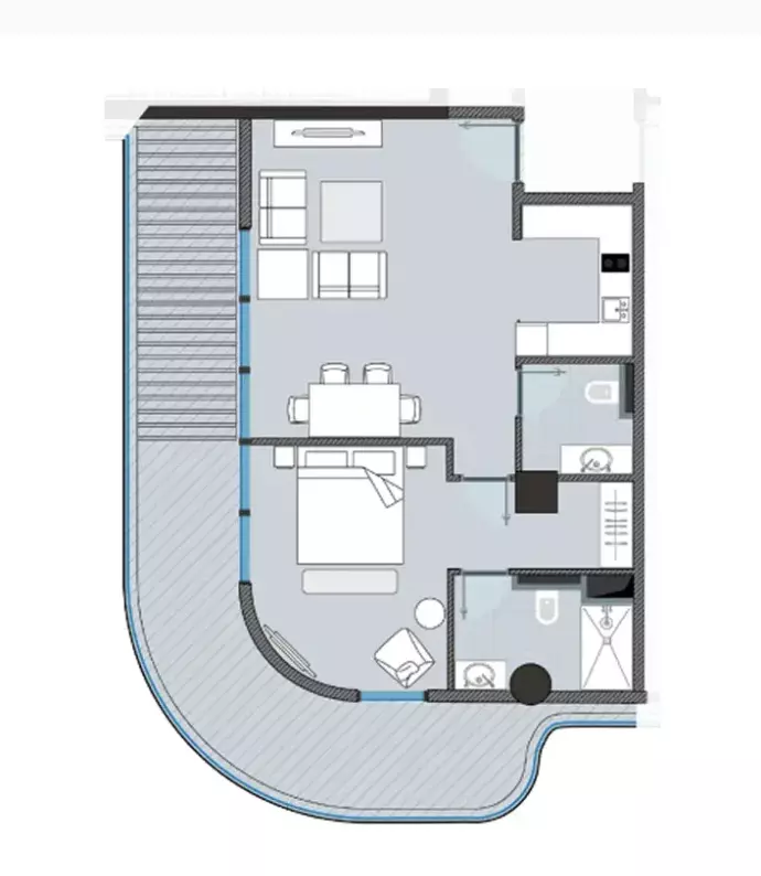 typeSize floor plan for Next Coral