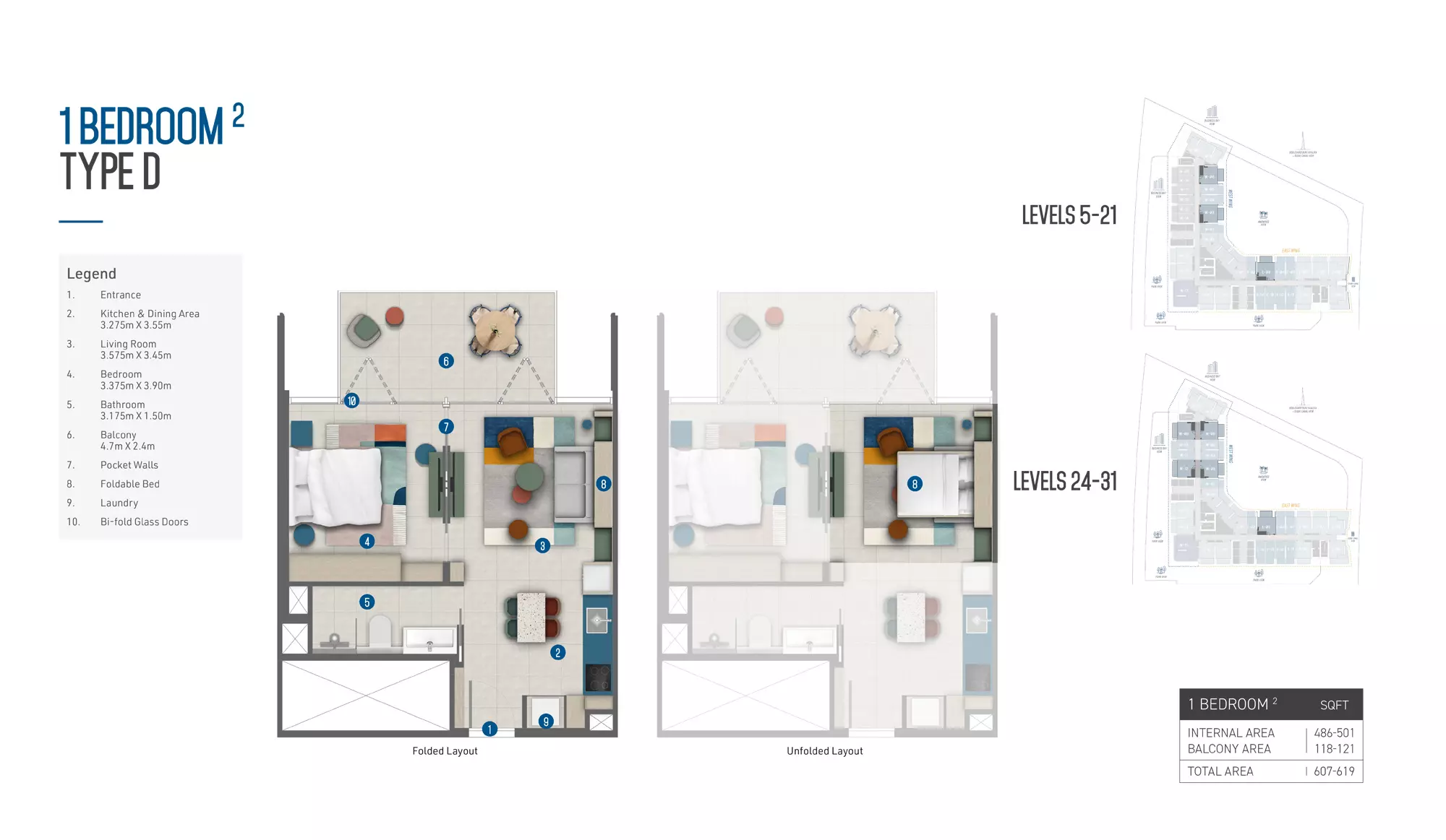 typeSize floor plan for Rove Home Marasi Drive By IRTH