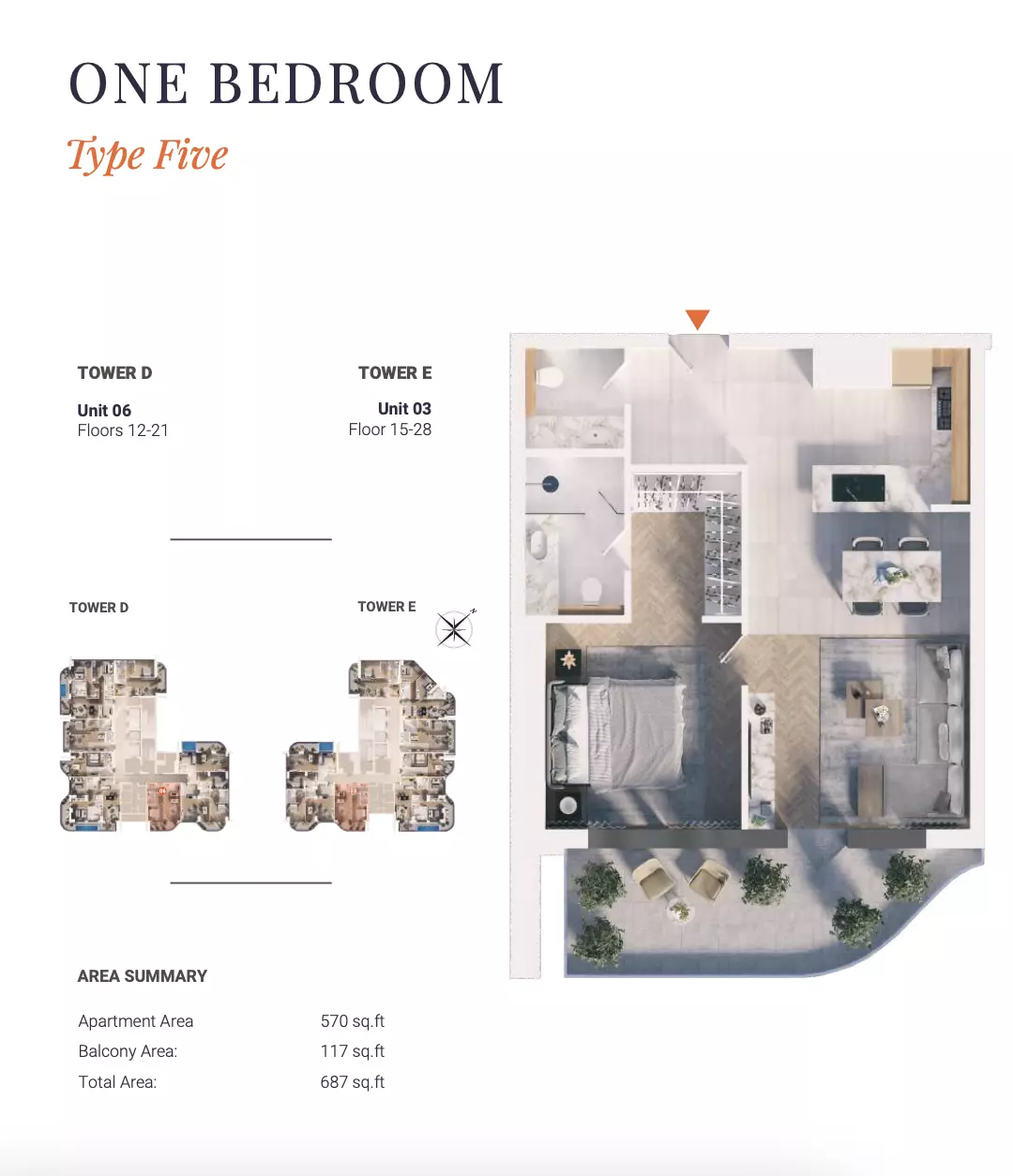 typeSize floor plan for Solena Orchard Place