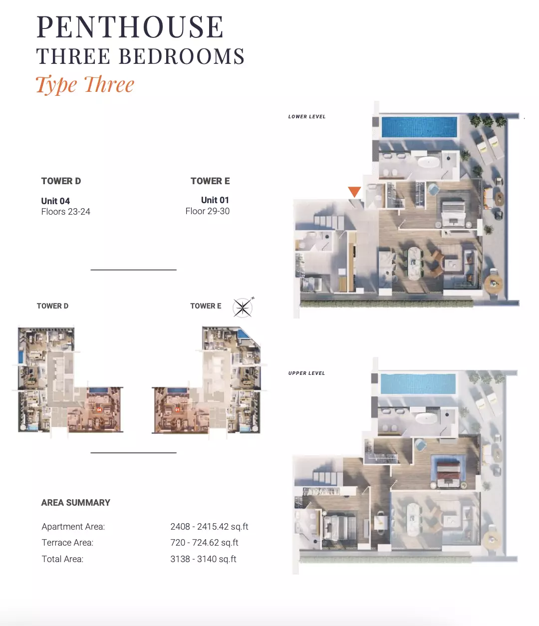 typeSize floor plan for Solena Orchard Place