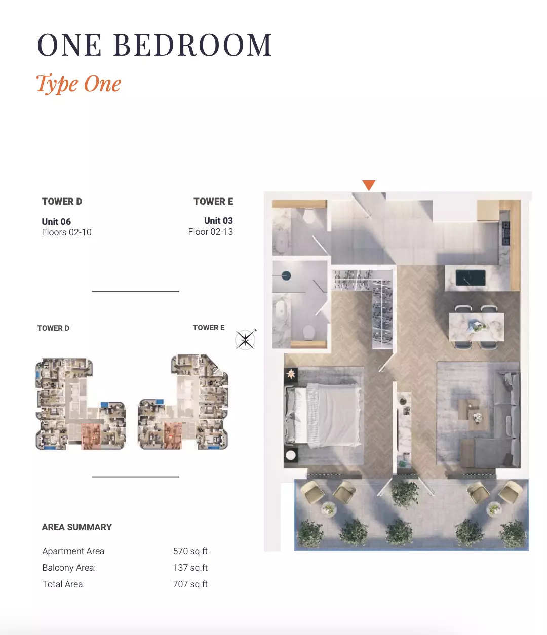 typeSize floor plan for Solena Orchard Place