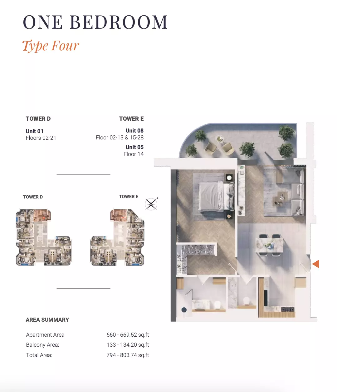 typeSize floor plan for Solena Orchard Place