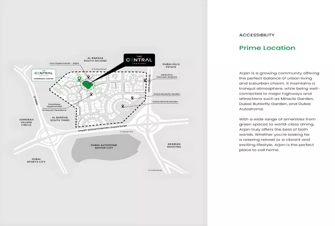 The Central Downtown masterplan
