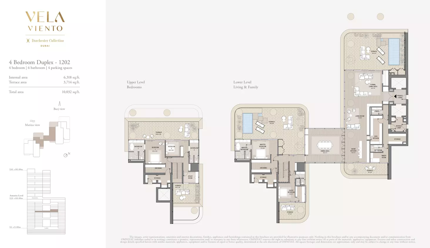 typeSize floor plan for Vela Viento