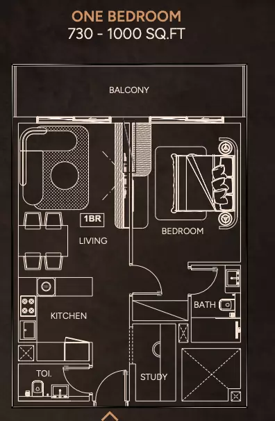 typeSize floor plan for Weston