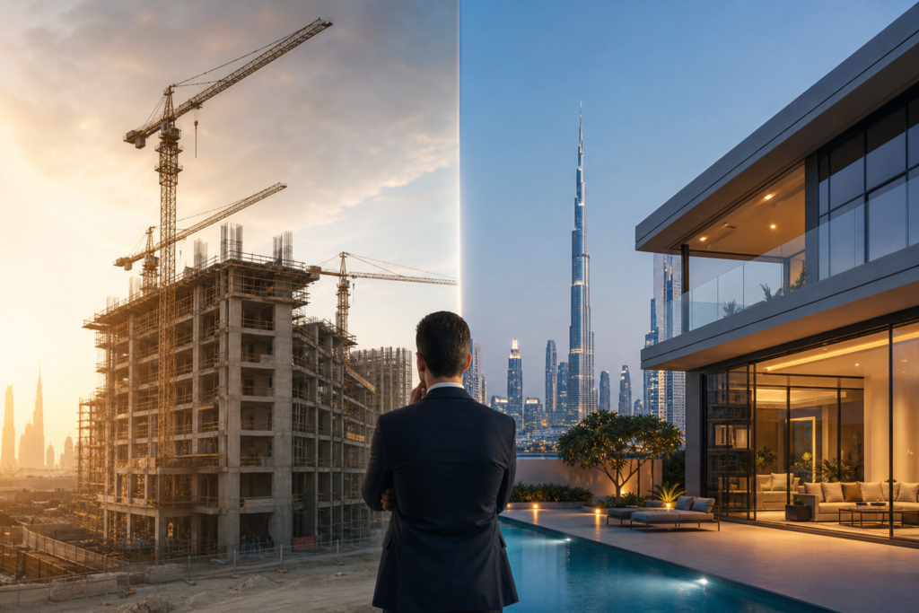 Off-Plan vs. Ready Property in Dubai: Making the Right Choice